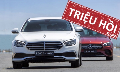 Tiếp tục triệu hồi Mercedes-Benz E-Class tại Việt Nam vì lỗi bơm nhiên liệu